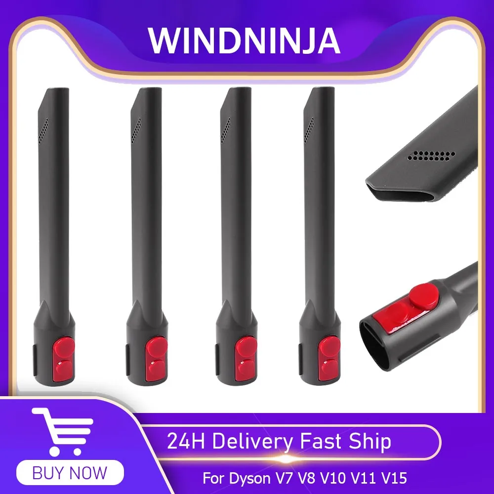 Flache Saugdüse mit Schnellverschluss für Dyson V7 V8 V10 V11 V15 Staubsaugerzubehör Bürstendüse mit Trigger-Lock-Aufsatz Image