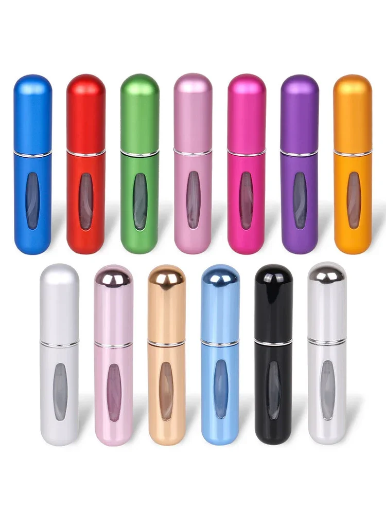 5 ml tragbare Mini nachfüllbare Parfümflasche Spray Zerstäuber Tragbare Reise Leere Kosmetikbehälter Parfümflasche Image