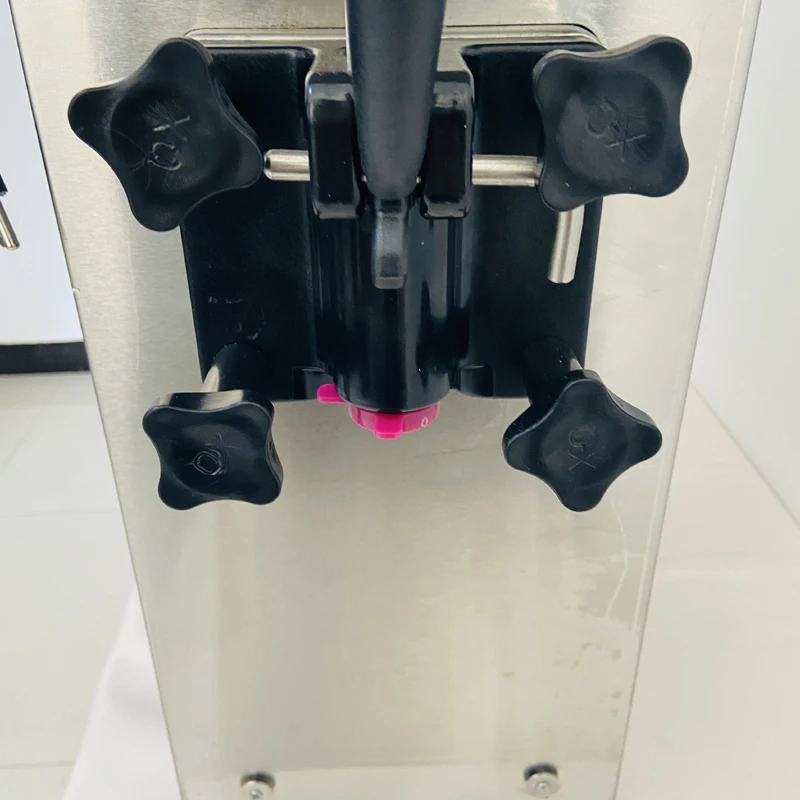 Automatic Sweet Cone Ice Cream Makers Vending Machine Desktop Intelligent English Operating System Stainless Steel
