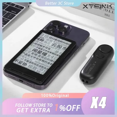 XTEINK X4 E-Book Reader Ink Screen 4.3 inches 220ppi Magnetic Lightweight Portable E-Book Readers Ultrathin 650mAh 32GB Gifts