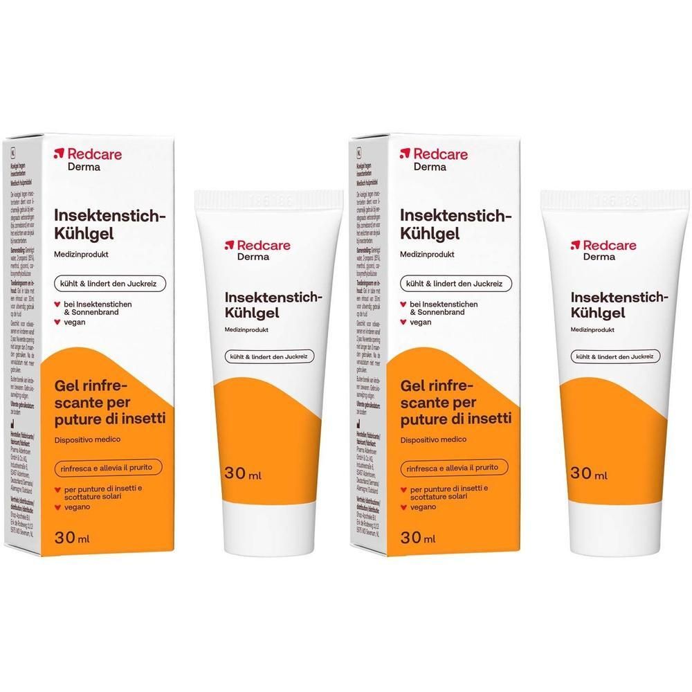 Redcare Derma Gel rinfrescante per punture di insetti Set da 2 2x30 ml
