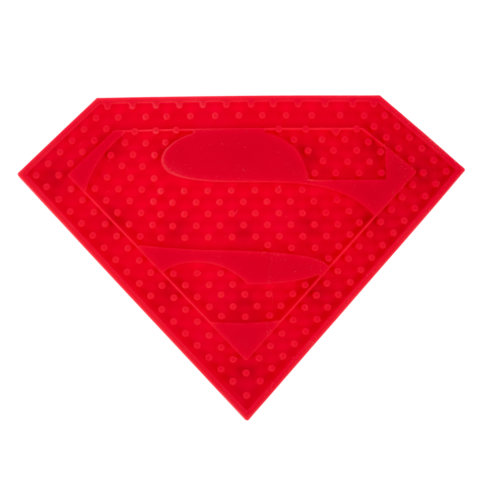 18x13x1cm Superman Licking Mat DC Warner Bros.™ Dog Toys Cat Toys