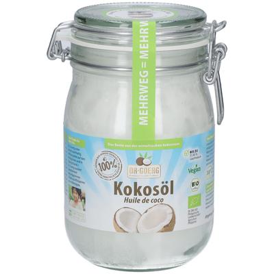 Bio-Kokosöl 'Bügelglas' 1000 ml Öl Image
