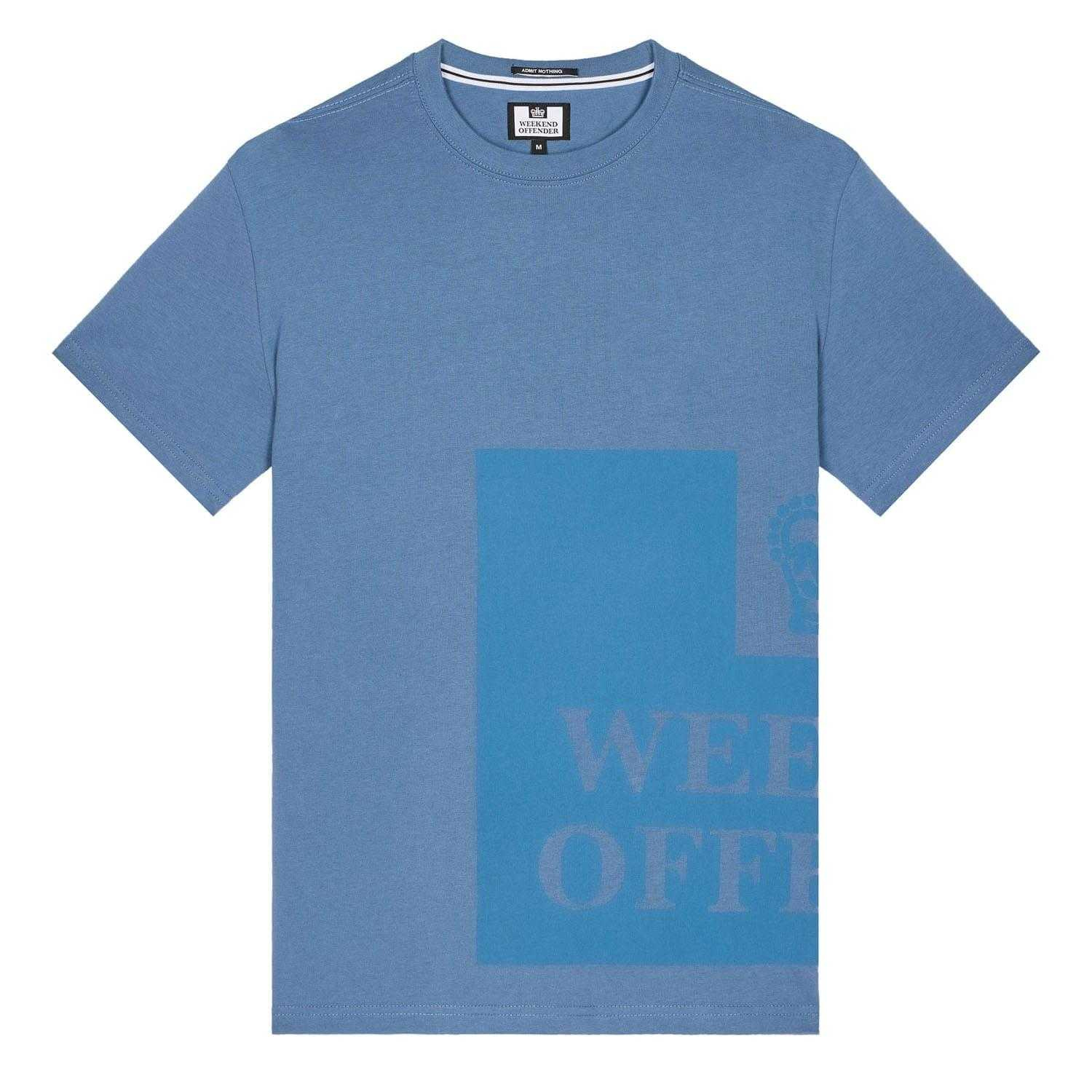 Weekend Offender - "Ryan" T-Shirt für Herren (Blau) Image