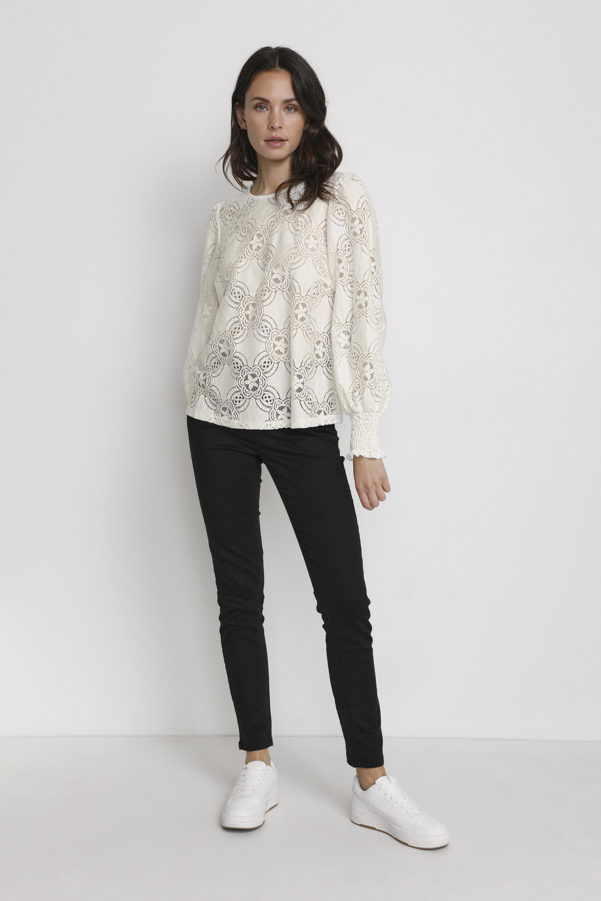 Langarm-Bluse KAraula Regular fit white Image