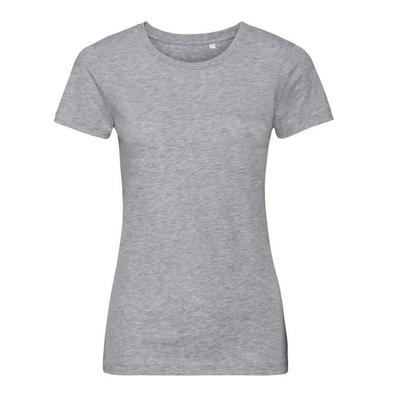 Russell - T-Shirt, Baumwolle aus biologischem Anbau für Damen (Hellgrau) Image