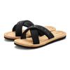 Pantolette ELBSAND, Damen, Gr. 44, schwarz, Obermaterial: 100% Textilmaterial. Futter: 100% Textilmaterial. Decksohle: 100% Synthetik. Laufsohle: 100% Synthetik, unifarben, casual, Schuhe, Sandale, Badepantolette, Badeschuh ultraleicht VEGAN