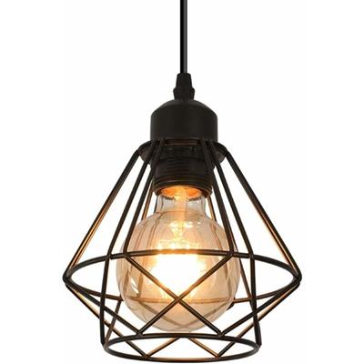Comely - Industrielle Beleuchtung Suspension E27 Retro Kronleuchter Vintage Deckenleuchte in Black Image
