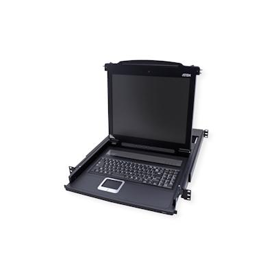 ATEN CL1000M KVM-Konsole, 43cm LCD, VGA, PS/2, US-Layout Image