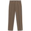 Chinohose BUGATTI "Cozy Times", Herren, Gr. 36, Länge 30, 40, beige, 68% Polyester, 28% Viskose, 4% Elasthan, unifarben, casual, gerade, unten schmal, Hosen, Tapered Fit mit Soft Touch