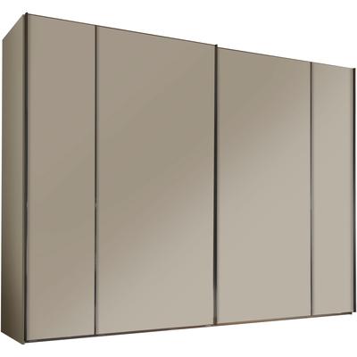 Schwebetürenschrank STAUD "Sonett 100 G, Made in Germany", beige (sand), B:298cm H:240cm T:68cm, Holzwerkstoff, Schränke, mit vier verschiedenen Ausstattungsvarianten Image