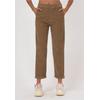 Cordhose FRESHLIONS "Eliana", Damen, Gr. XL, EURO-Größen, braun, 98% Baumwolle, 2% Elasthan, unifarben, casual, lang, Hosen, im klassischen Design