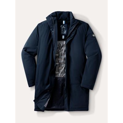 Walbusch Herren Aquastop Daunen Hybrid Jacke Blau Image