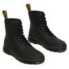 Schnürboots DR. MARTENS "Combs", Herren, Gr. 45, schwarz, Leder, klassisch, Schuhe, Schnürboots, Freizeitstiefelette mit Anziehlasche