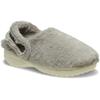 Clog CROCS "Classic Unfurgettable Clog", Damen, Gr. 39, beige (mushroom), Croslite, Textil, Fellimitat, casual, Schuhe, mit Fersenriemen