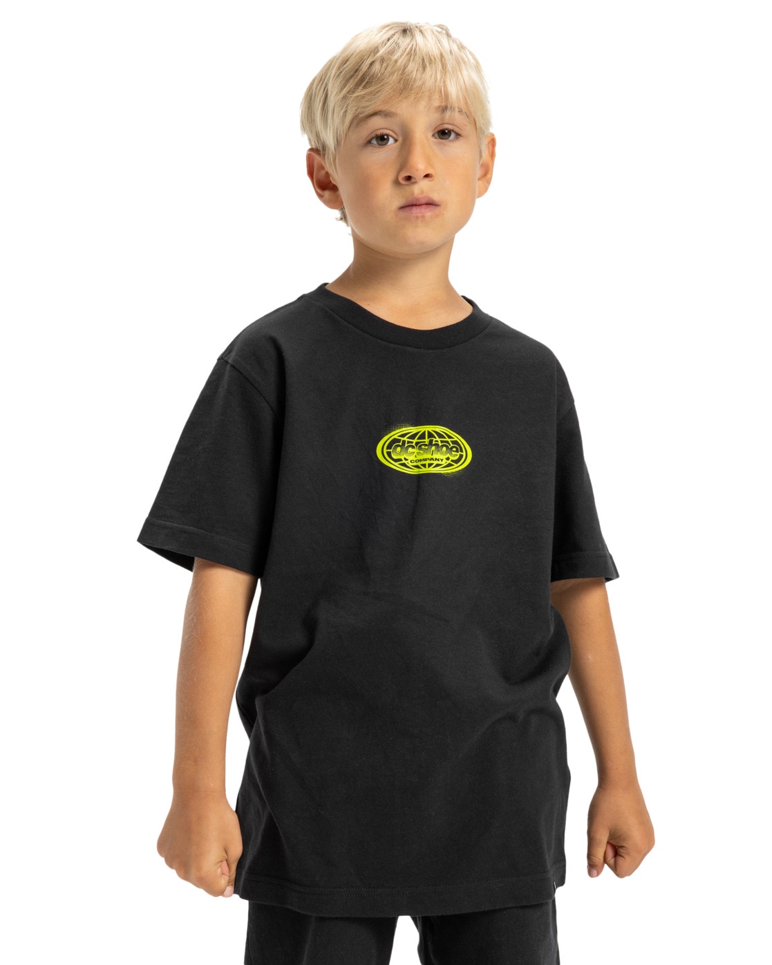 T-Shirt DC SHOES "Trotter", Jungen, Gr. 8(125-130cm), schwarz, Obermaterial: 75% Baumwolle, 25% Baumwolle;, Shirts T-Shirt