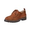 Schnürschuh CAPRICE "Caprice Halbschuhe Veloursleder", Damen, Gr. 39, braun (cognac), Veloursleder, casual, Schuhe