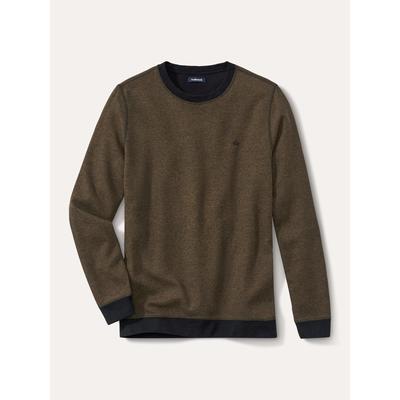 Walbusch Herren Strukturpullover Bicolor Gelb Image