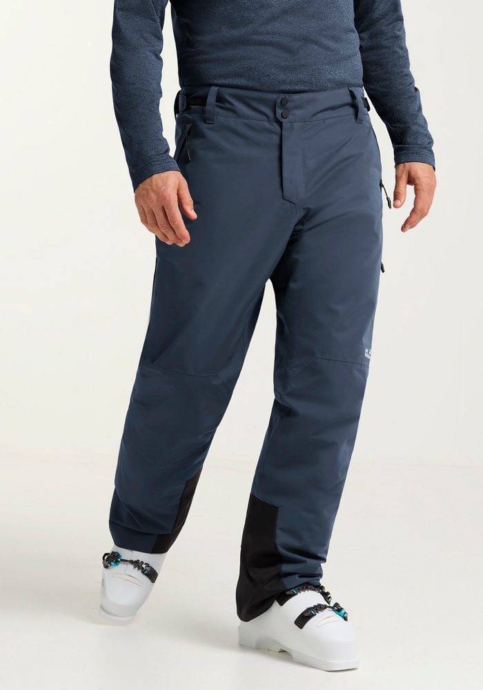 Skihose JACK WOLFSKIN "FLOWLINE 2L INS PANTS M", Herren, Gr. XL (54/56), Normalgrößen, blau (midnightsky), Oberstoff: 100% POLYESTER; Füllung 1: 100% POLYESTER; Futter 1: 100% POLYESTER, Hosen Image