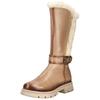 Stiefel BAGATT "BAGATT Stiefel Leder/Textil", Damen, Gr. 42, taupe, beige, Leder, Textil, casual, Schuhe