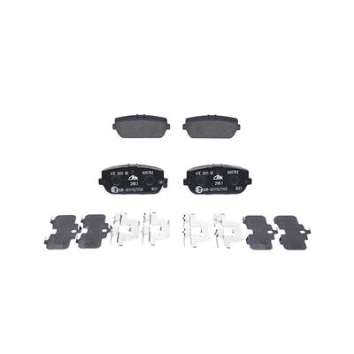 ATE Bremsbelagsatz FIAT,MAZDA,ABARTH 13.0460-5762.2 NFY72648ZA,NFY72648ZB,NFZ72643Z 6000615057,N2Y32648Z,N2Y32648ZA,NFY72643Z,NFY72648Z Image