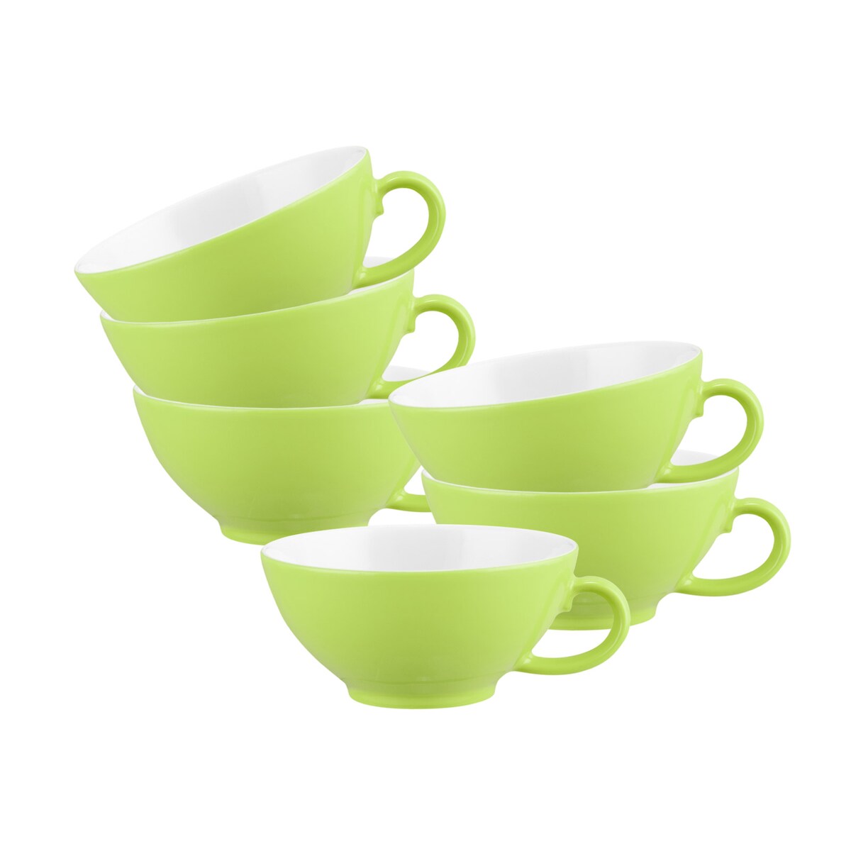 Seltmann Weiden Liberty Pure Colors Teetasse 140 ml 6er Set - Lime Green Image