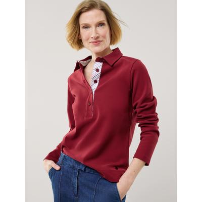 Walbusch Damen Edeljersey Polo Shirt Lila noch offen: Muster Image