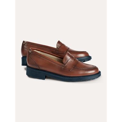 Walbusch Damen Soft Komfort Slipper Braun noch offen: Muster Image