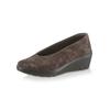 Slipper SUAVE, Damen, Gr. 36, grau (taupe), Veloursleder, sportlich, Schuhe