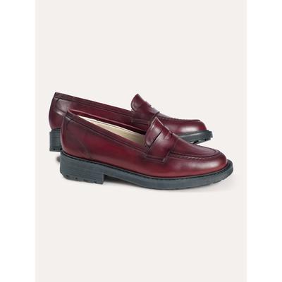 Walbusch Damen Soft Komfort Loafer Rot noch offen: Muster Image