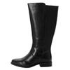 Weitschaftstiefel SHEEGO, Damen, Gr. 37, schwarz, Leder, Schuhe