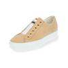 Sneaker PAUL GREEN "Paul Green Sneaker Nubukleder", Damen, Gr. 39, gelb (honey), Nubukleder, casual, Schuhe