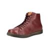 Schnürstiefelette ANDREA CONTI "Andrea Conti Stiefelette Leder", Damen, Gr. 37, rot, braun, Leder, casual, Schuhe