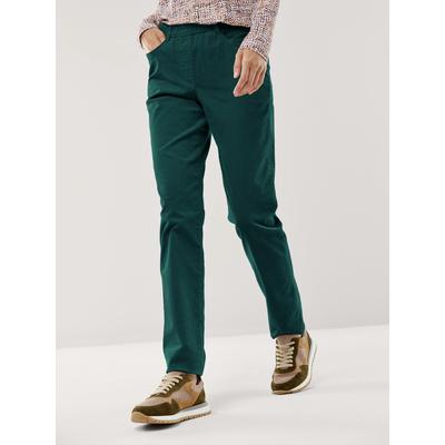 Walbusch Damen Schlupf Cord-Hose Beige noch offen: Muster Image