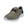 Sneaker BUGATTI "bugatti Sneaker Textil", Herren, Gr. 41, beige (beige, schwarz), Textil, casual, Schuhe