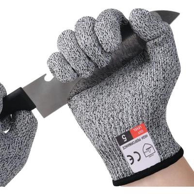 Schnittfeste Arbeitshandschuhe, Sicherheitshandschuhe mit Schutzstufe 5, Schneidehandschuhe zum Image
