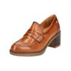 Pumps PIKOLINOS "PIKOLINOS Pumps Leder", Damen, Gr. 39, braun (brandy), Leder, casual, Schuhe