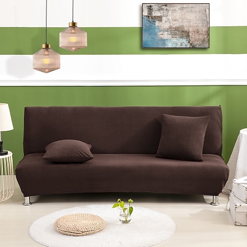 wasserdichter Jacquard-Stoff, armloser Sofa-Bettbezug, Sofa-Neujahrsdekor, Schonbezüge, Stretch-Schutz, elastischer Bankbezug Image