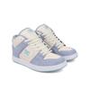 Sneaker DC SHOES "Manteca 4 Mid", Gr. 9,5(41), blau (blau, weiß), 59.27% Leder, 40.73% Synthetikmaterial, Schuhe