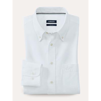 Walbusch Herren Premium Oxford-Hemd Weiss Image