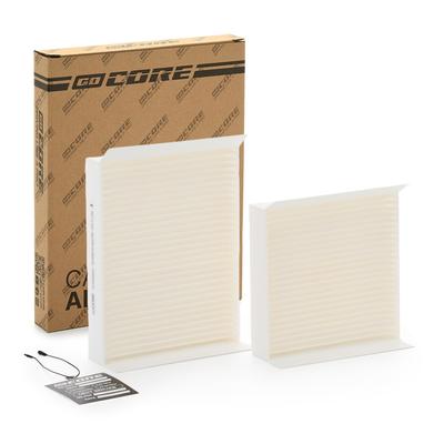 goCORE Innenraumfilter PEUGEOT,CITROËN,DS GCD240031 6447VX,6447VY,647990 1609428080,1609428180 Image