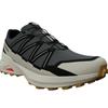 Trailrunningschuh SALOMON "SPEEDCROSS PEAK", Gr. 49, urban chic, schwarz, alfalfa, Synthetik, Textil, sportlich, Schuhe