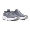 Laufschuh UNDER ARMOUR "UA Charged Surge 4", Gr. 47, steel, mod gray, weiß, Textil, Synthetik, sportlich, Schuhe