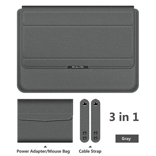 Borsa universale multifunzione impermeabile per notebook da 11-17 pollici, custodia per laptop 3 in 1 con supporto, poggiapolsi e spazio per MacBook da 13,3, 14 e 16 pollici