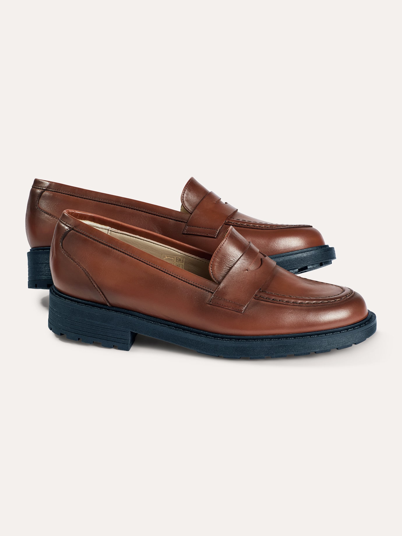 Walbusch Damen Soft Komfort Loafers Braun noch offen: Muster
