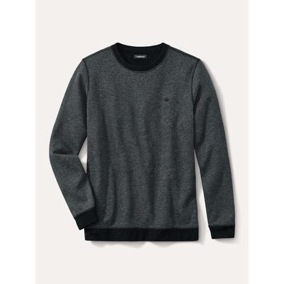 Walbusch Herren Struktur-Pullover Bicolor Beige Image