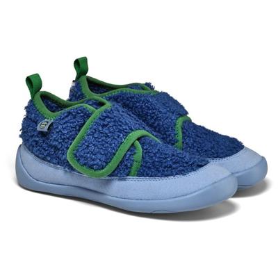 Affenzahn - Kid's Hausschuh Vegan Fleecy - Hüttenschuhe 25 | EU 25 blau Image