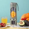 Nuovo mini spremiagrumi elettrico per uso domestico con motore potente, capacità 450 ml, display digitale, contenitore per succo