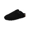 Pantolette SHEPHERD "Shepherd Pantoletten Lammfell", Damen, Gr. 42, schwarz, Lammfell, casual, Schuhe