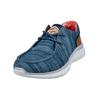 Sneaker BUGATTI "bugatti Sneaker Textil", Herren, Gr. 42, blau (blau, braun), Textil, casual, Schuhe